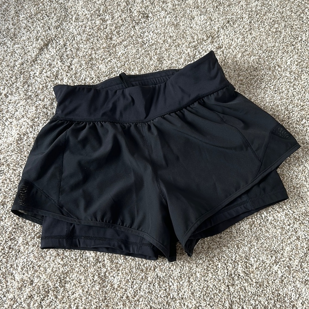 Black workout/sport short